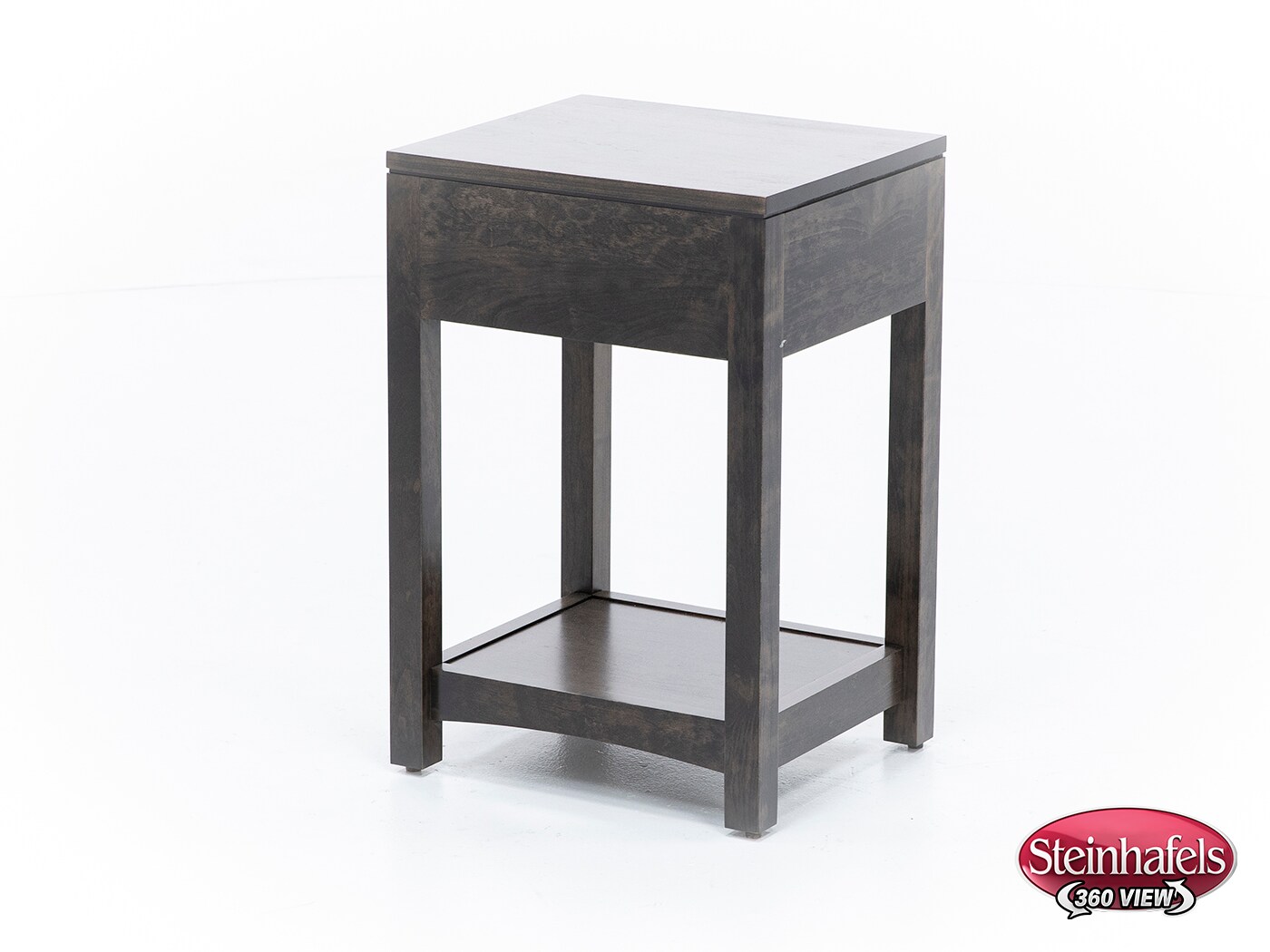 daniels amish collection brown single drawer  image   