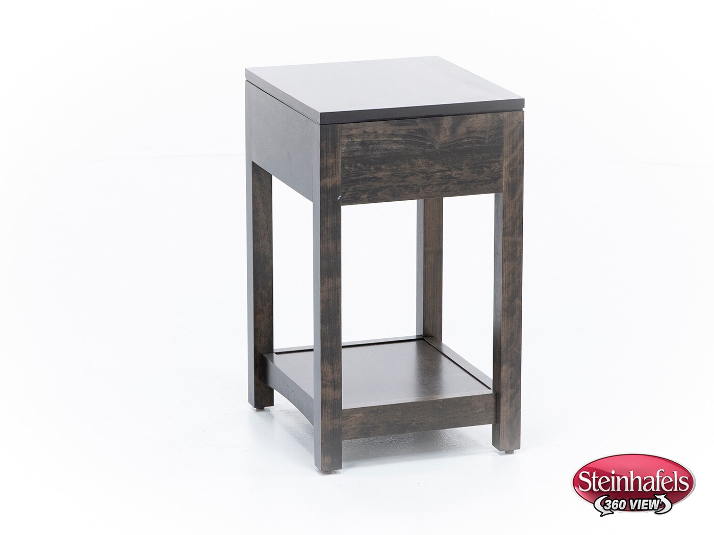 daniels amish collection brown single drawer  image   