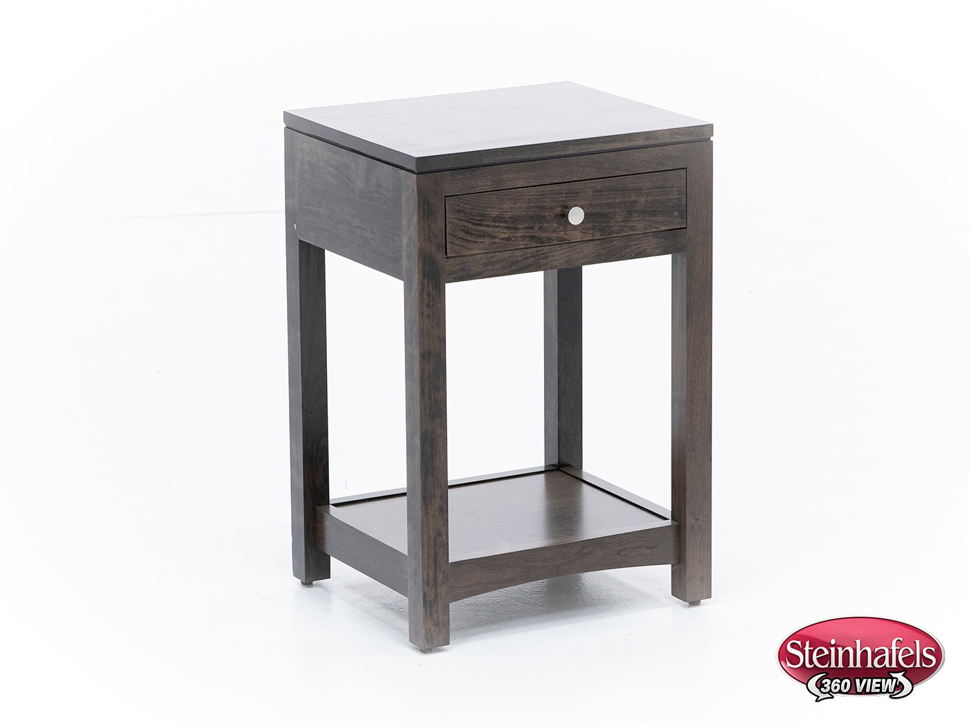 daniels amish collection brown single drawer  image   