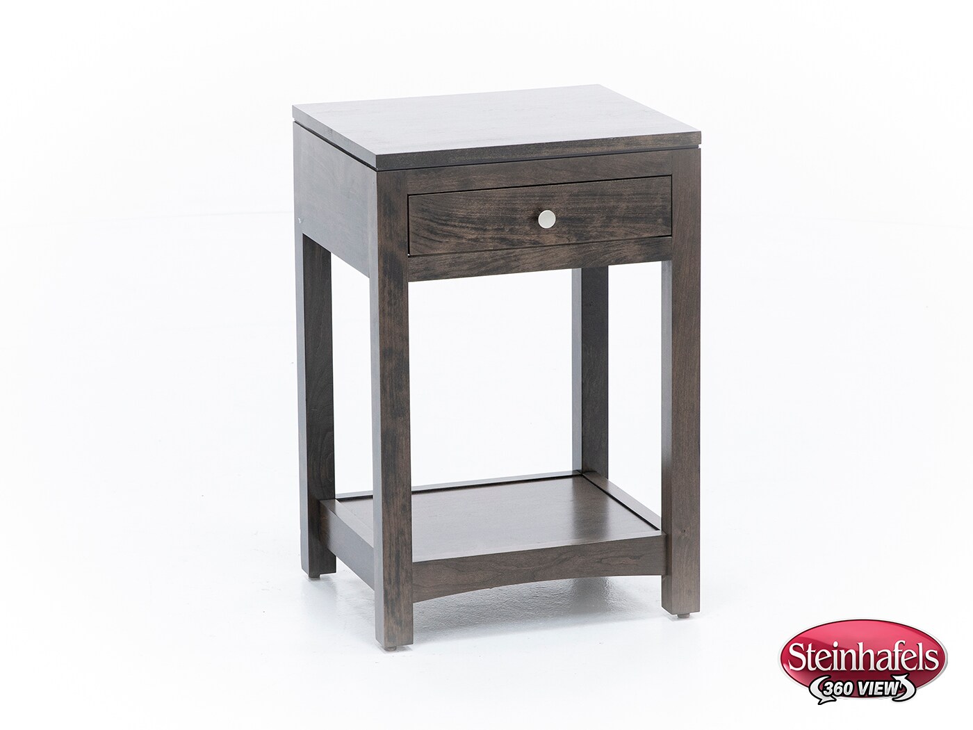 daniels amish collection brown single drawer  image   