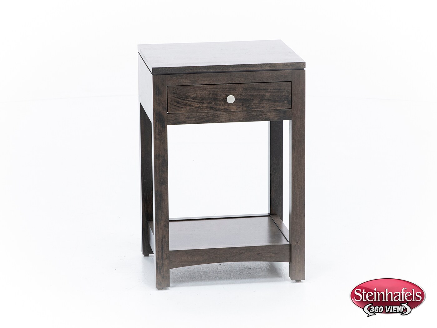 daniels amish collection brown single drawer  image   