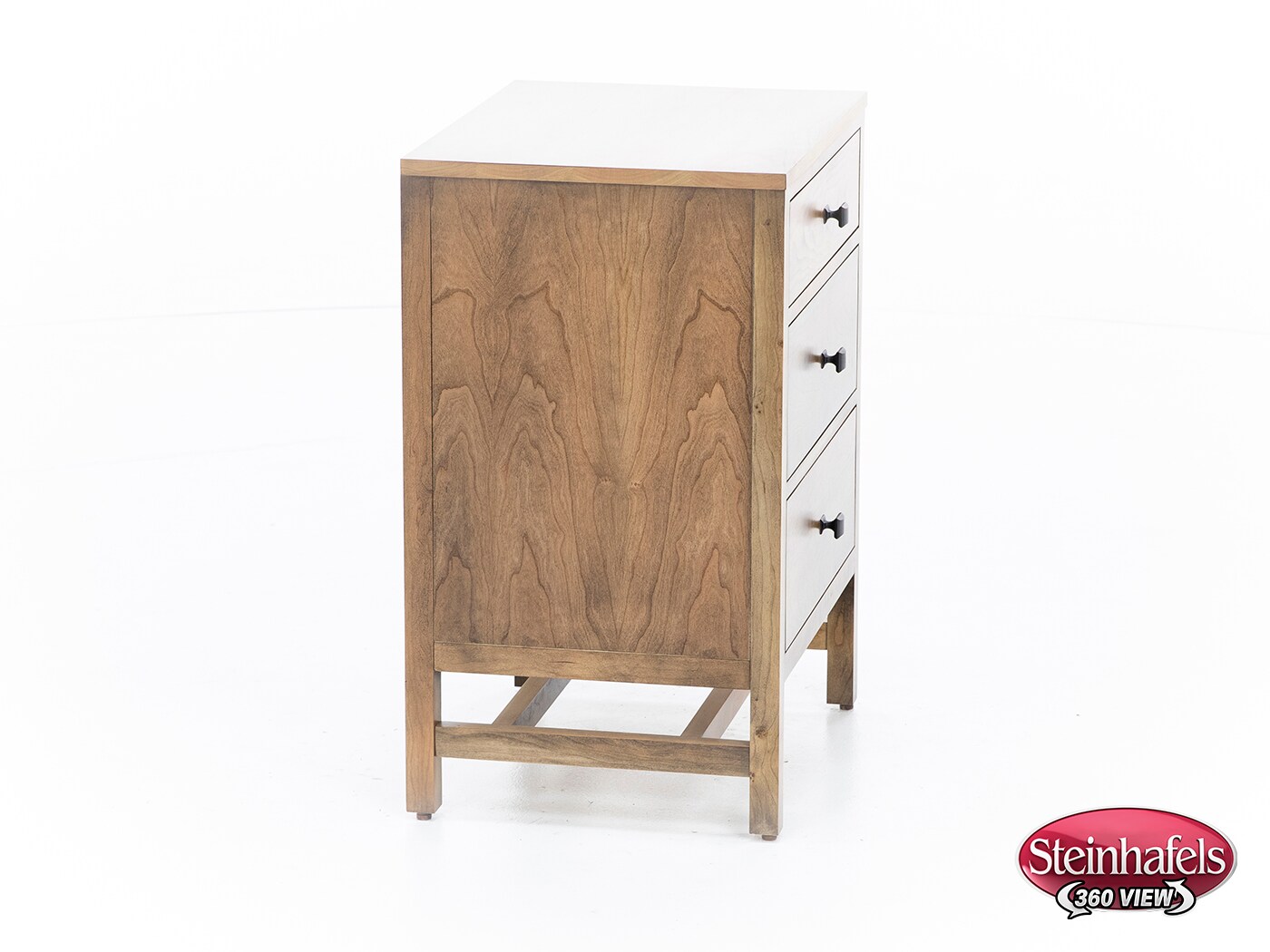 daniels amish collection brown three drawer  image   