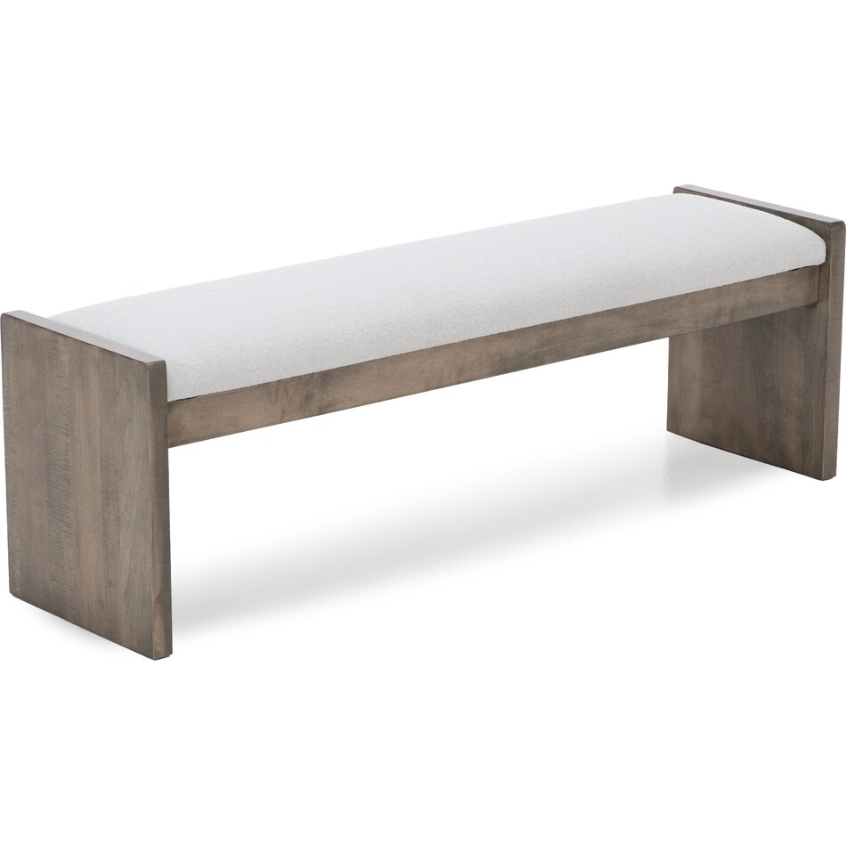 daniels amish  pebblestone     southpaw white bench   