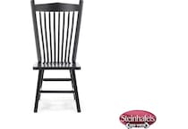 daniels amish black inch standard seat height side chair  image   