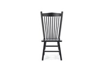 daniels amish black inch standard seat height side chair   