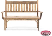 daniels amish brown inch standard seat height bench  image   