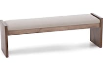 daniels amish brown bench   
