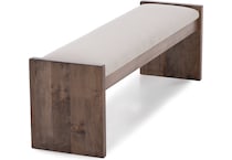 daniels amish brown bench   