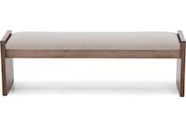 daniels amish brown bench   