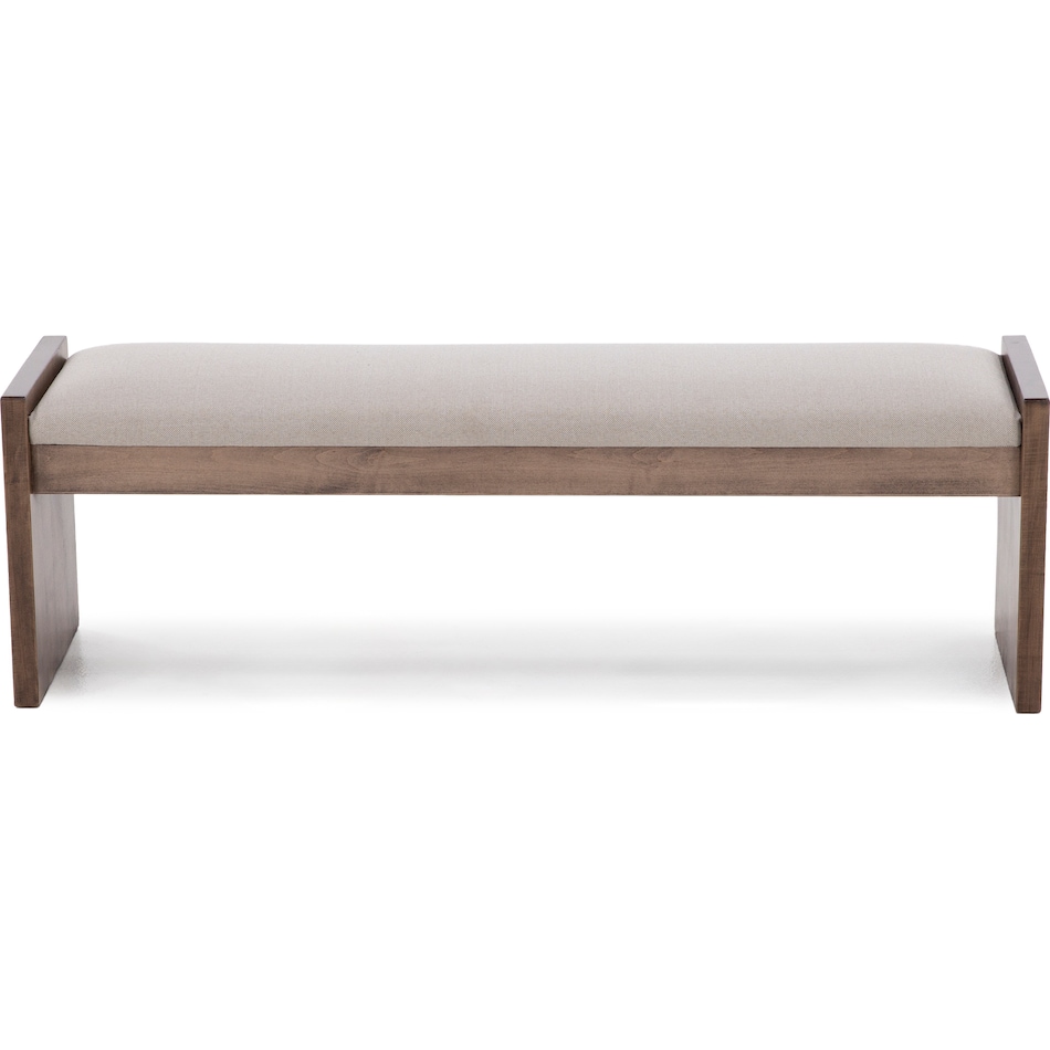 daniels amish brown bench   