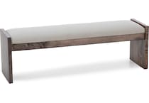 daniels amish brown bench   