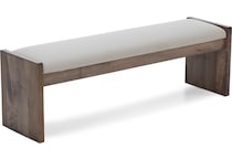 daniels amish brown bench   