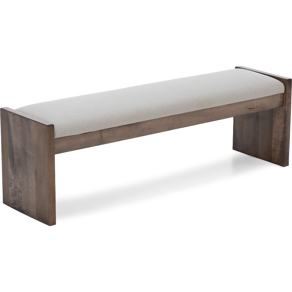 daniels amish brown bench   