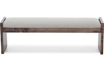daniels amish brown bench   