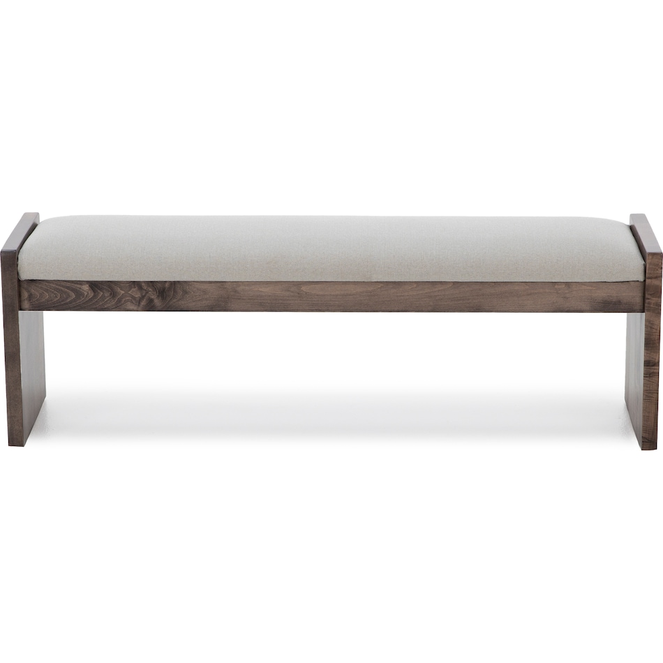 daniels amish brown bench   