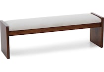 daniels amish brown bench   
