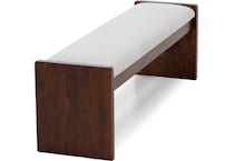 daniels amish brown bench   