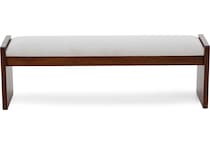daniels amish brown bench   