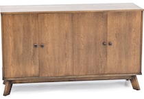 daniels amish brown buffet server sideboard   
