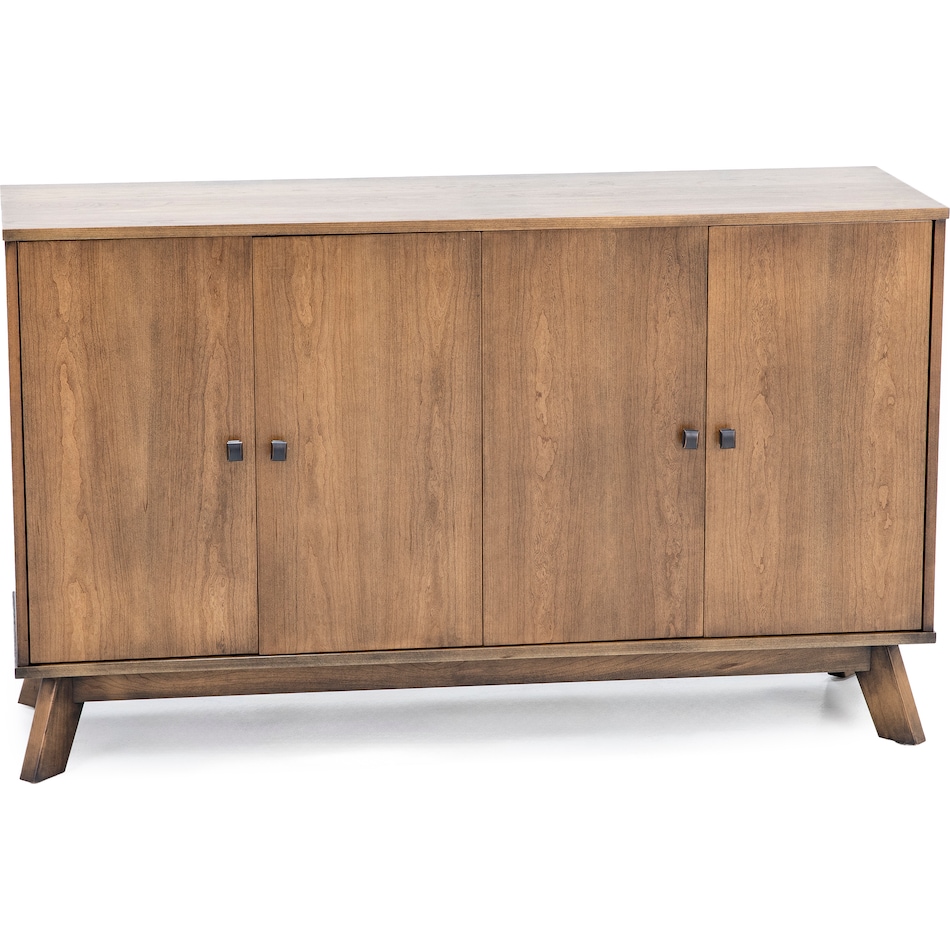 daniels amish brown buffet server sideboard   
