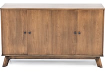 daniels amish brown buffet server sideboard   
