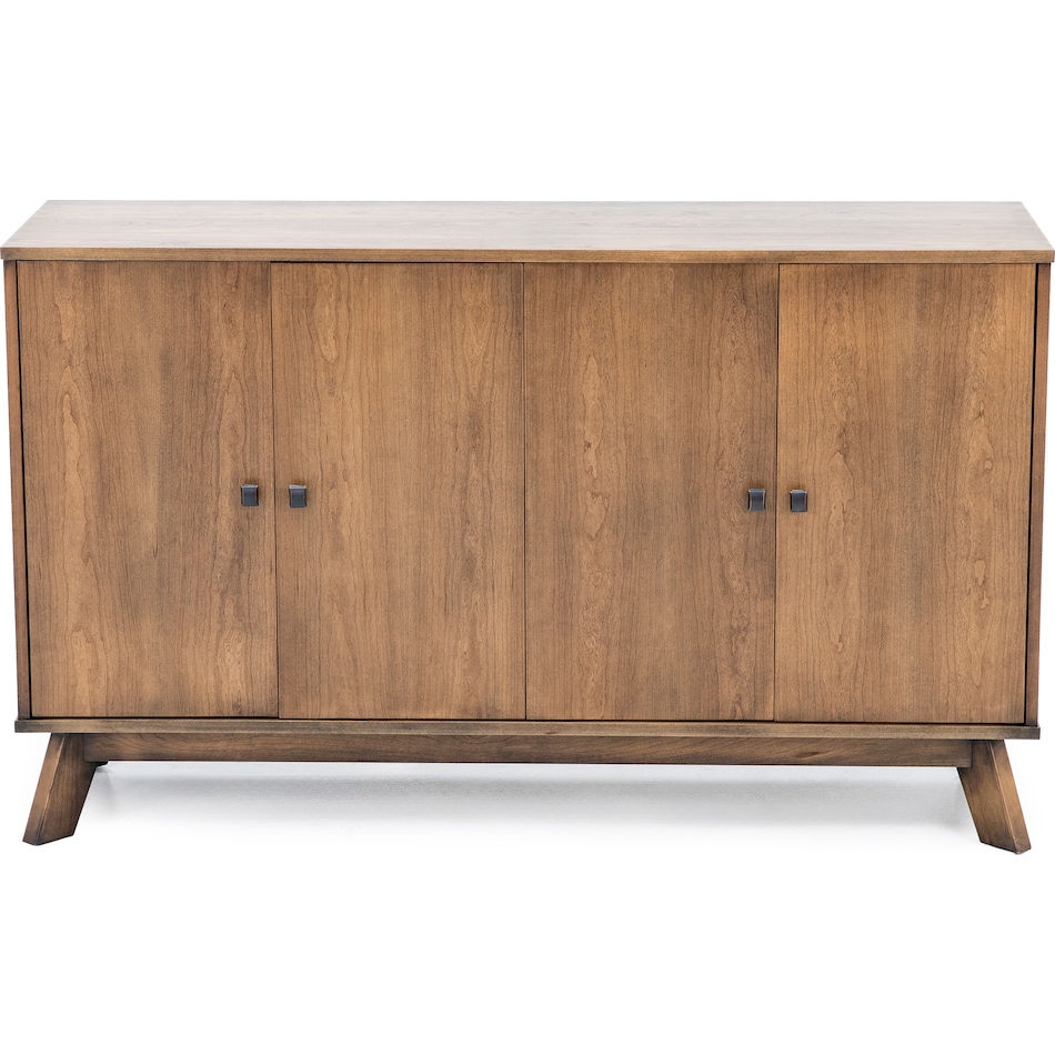 daniels amish brown buffet server sideboard   