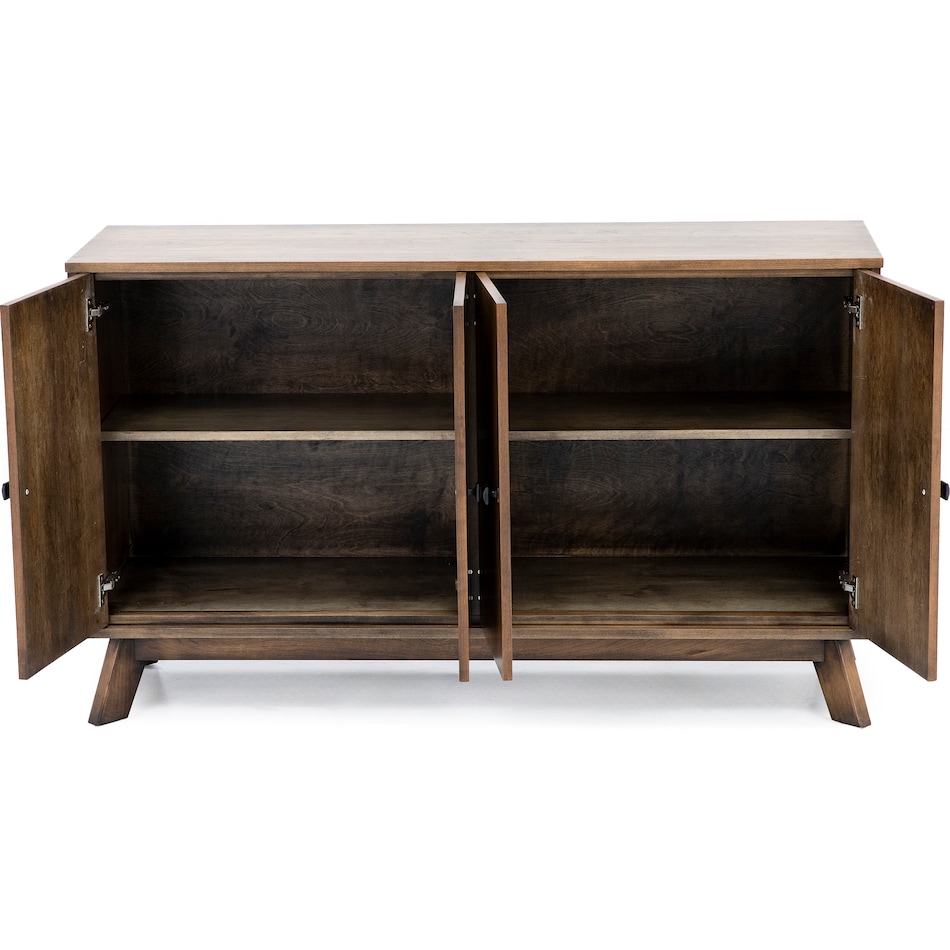 daniels amish brown buffet server sideboard   