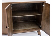 daniels amish brown buffet server sideboard   