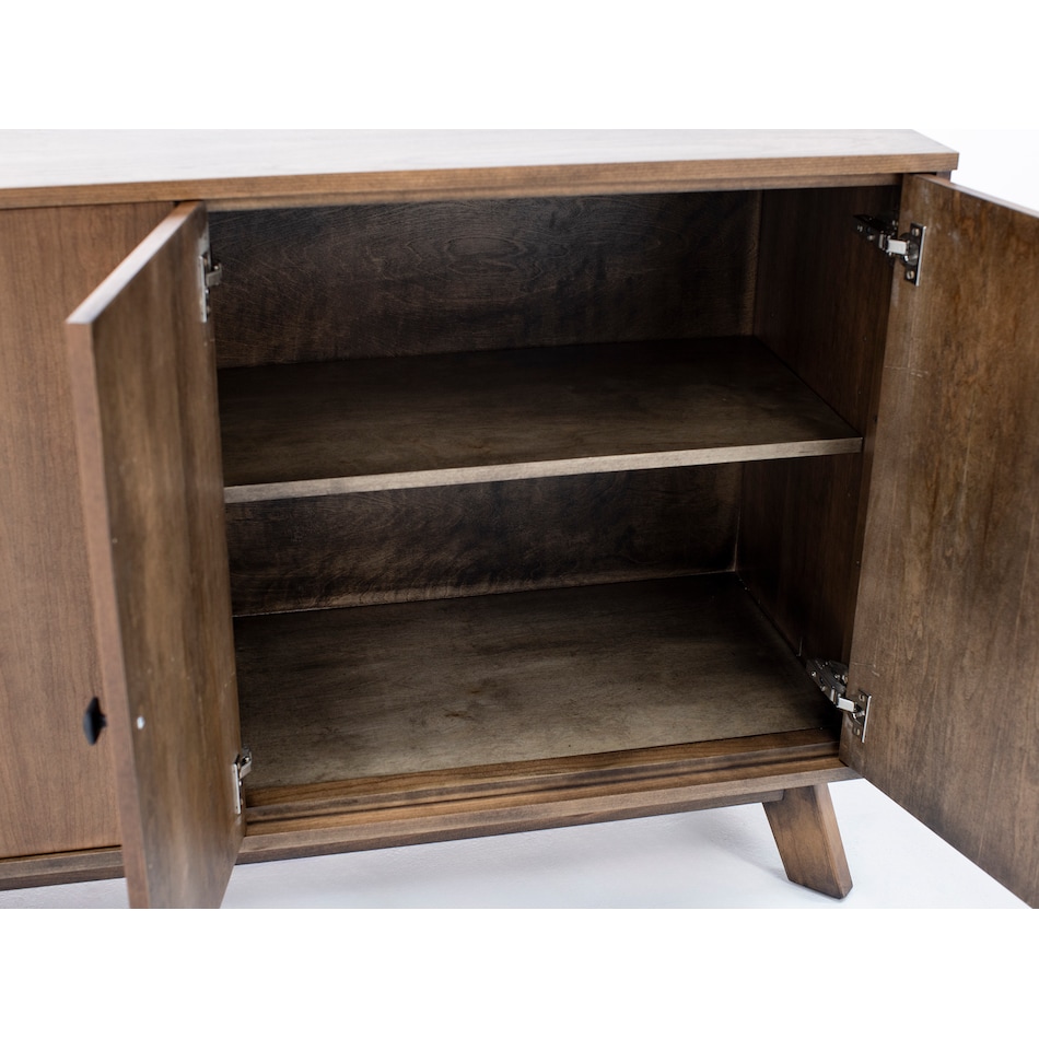 daniels amish brown buffet server sideboard   