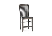 daniels amish brown counter height ala carte chair   