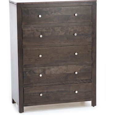 Daniel's Amish Modern 5 Drawer Chest