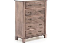 daniels amish brown drawer   