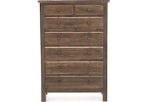 daniels amish brown drawer   