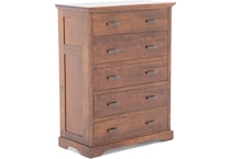 daniels amish brown drawer   