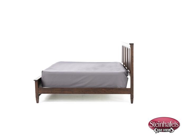 daniels amish brown king bed package  image k  