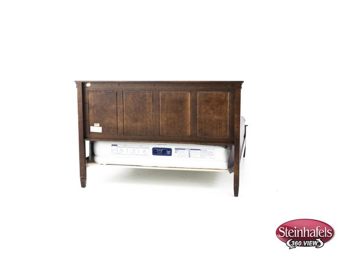 daniels amish brown king bed package  image k  