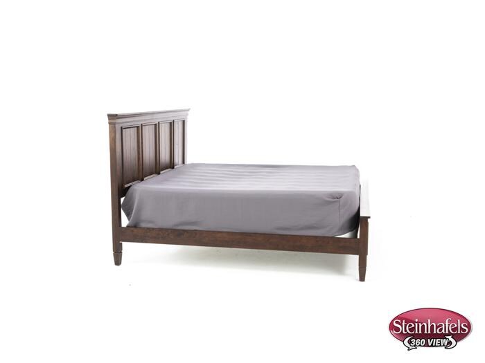 daniels amish brown king bed package  image k  