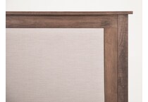 daniels amish brown king bed package kpk  