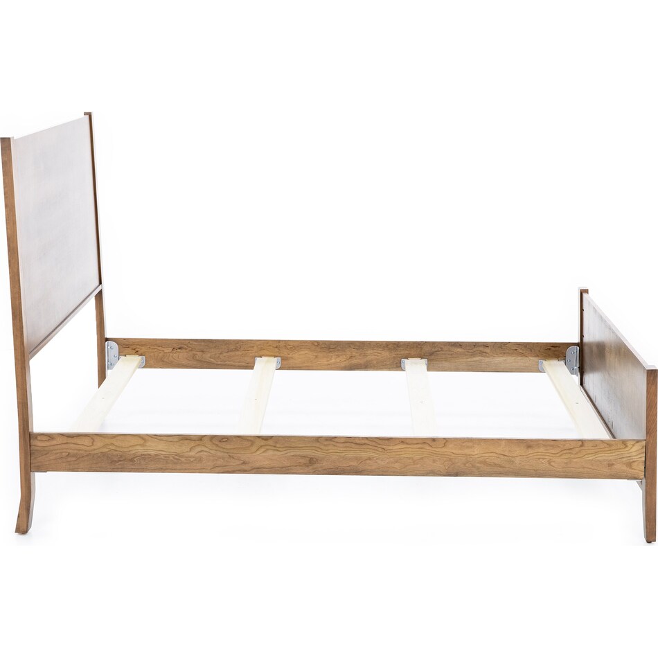 daniels amish brown king bed package pkp  