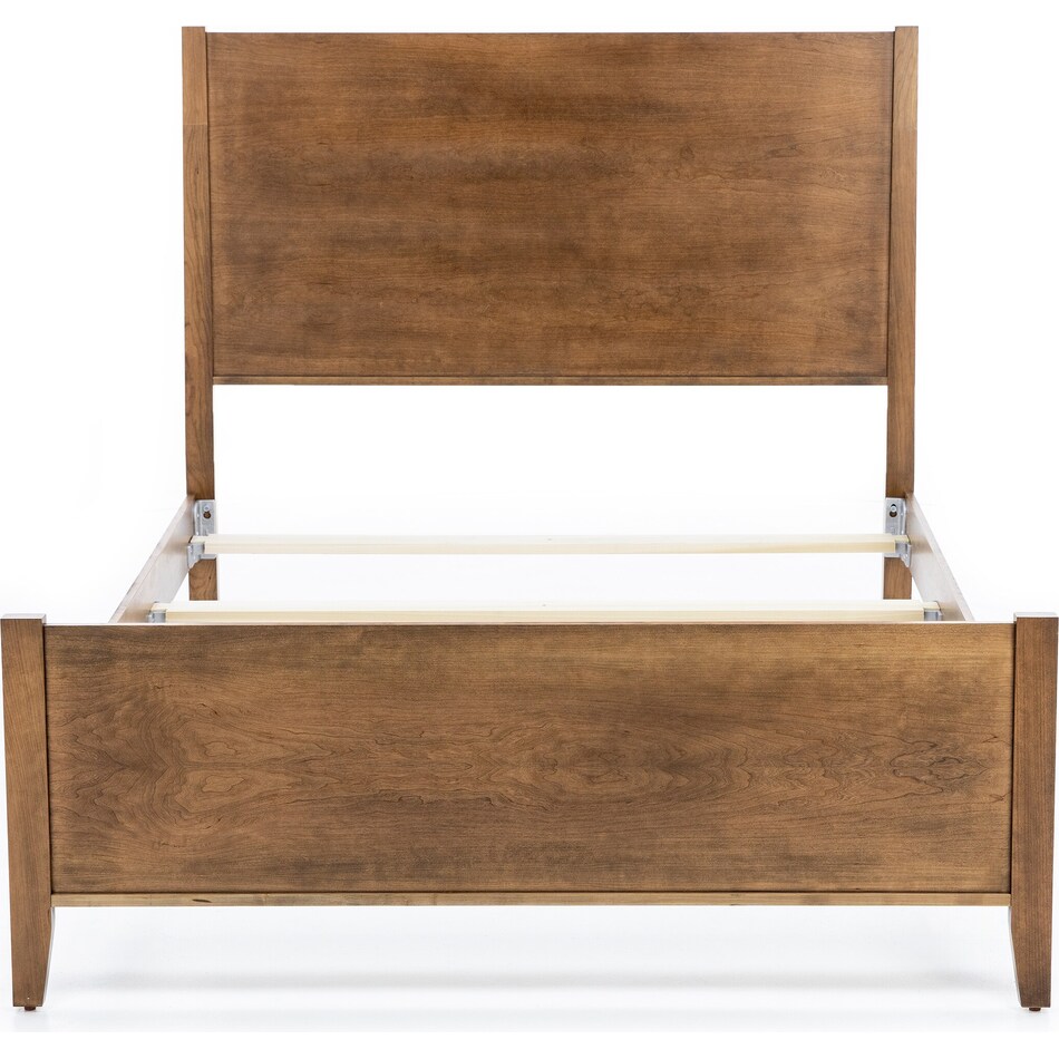 daniels amish brown king bed package pkp  