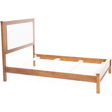 Daniel's Amish Manchester Upholstered Headboard Bed