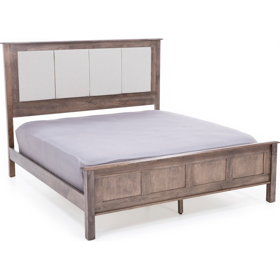 daniels amish brown king bed package ukp  