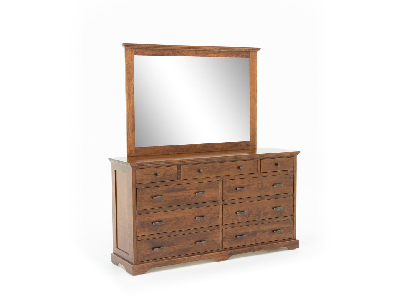 daniels amish brown mirror   