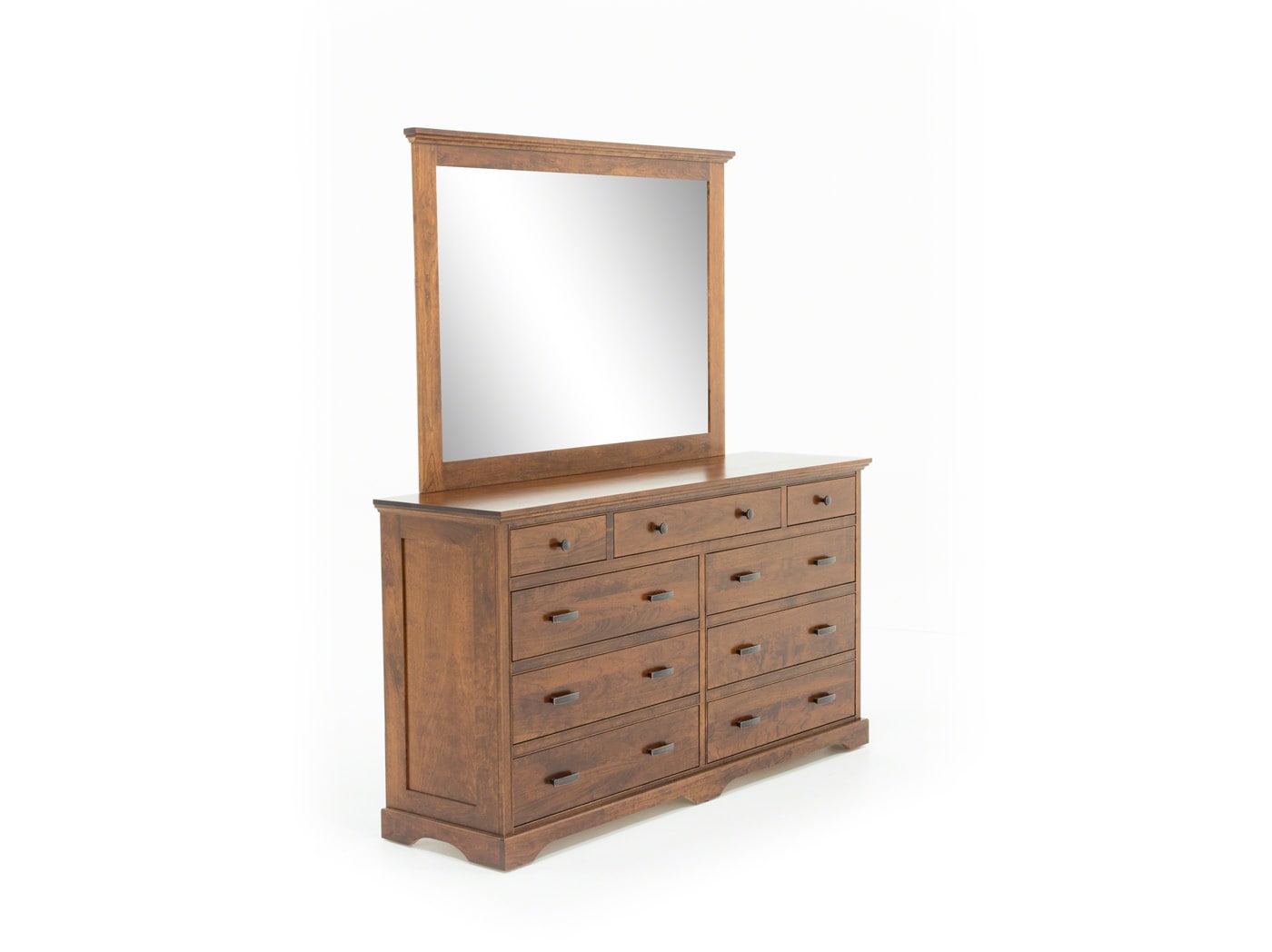 daniels amish brown mirror   