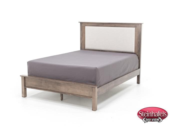 daniels amish brown queen bed package  image qp  