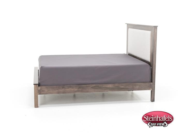 daniels amish brown queen bed package  image qp  