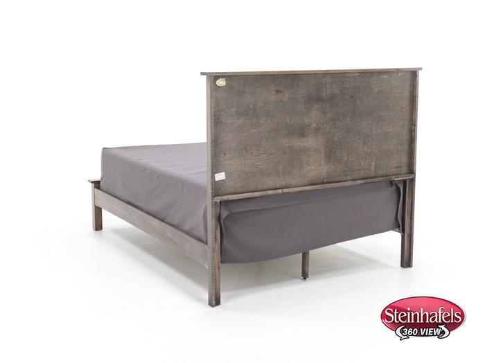 daniels amish brown queen bed package  image qp  