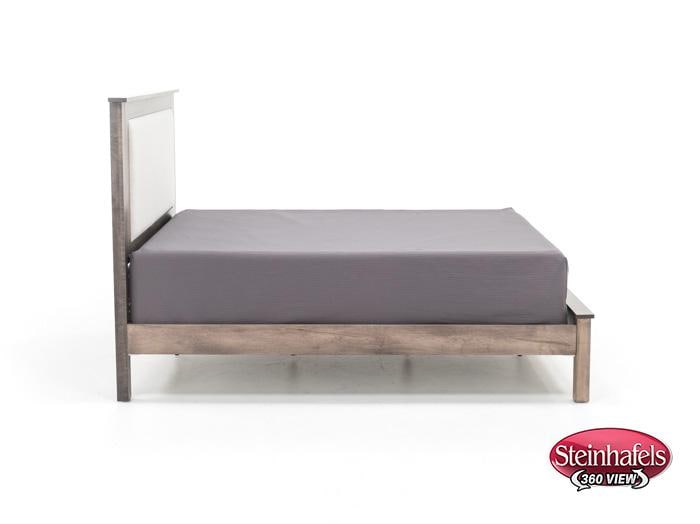 daniels amish brown queen bed package  image qp  