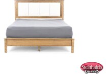 daniels amish brown queen bed package  image qpb  