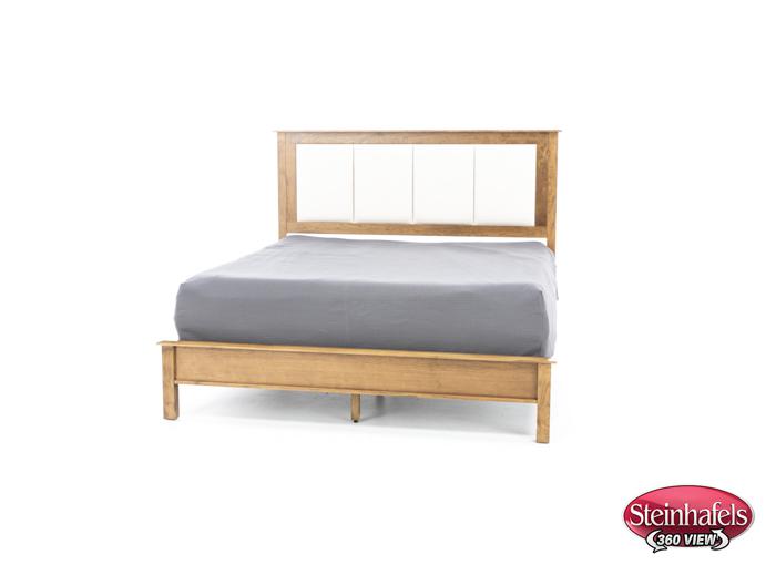 daniels amish brown queen bed package  image qpb  
